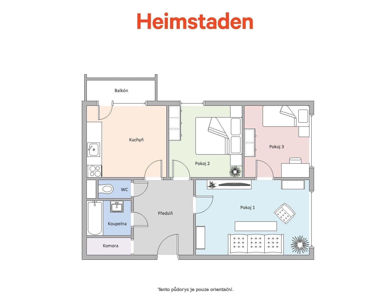 Pronájem bytu 3+1 67 m², Janského, Karviná, Moravskoslezský kraj Pronájem bytu 3+1 67 m², Janského, Karviná, Moravskoslezský kraj