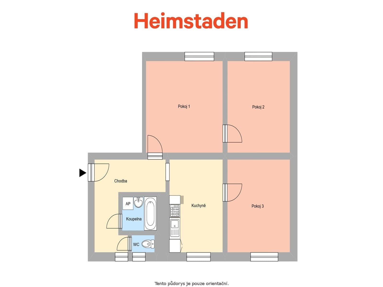 Pronájem bytu 3+1 68 m², Svornosti, Havířov, Moravskoslezský kraj Pronájem bytu 3+1 68 m², Svornosti, Havířov, Moravskoslezský kraj