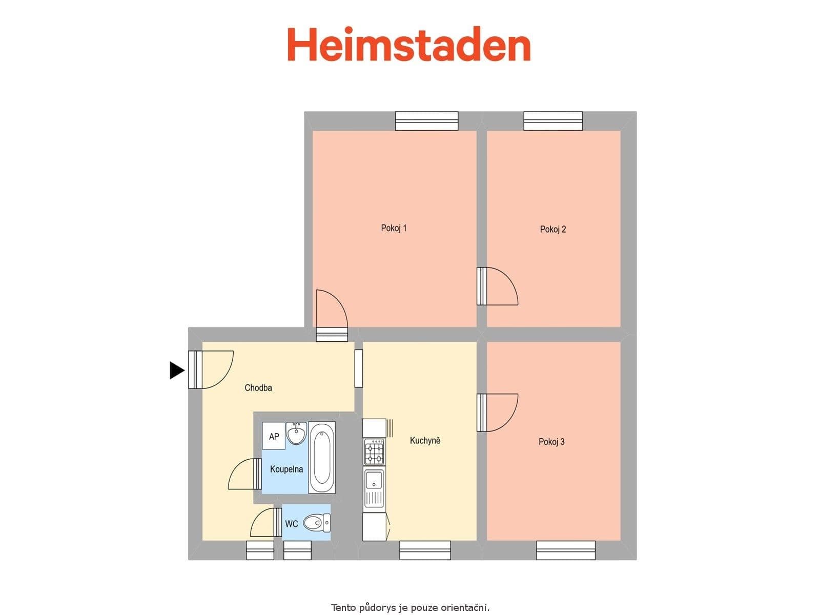 Pronájem bytu 3+1 68 m², Svornosti, Havířov, Moravskoslezský kraj Pronájem bytu 3+1 68 m², Svornosti, Havířov, Moravskoslezský kraj