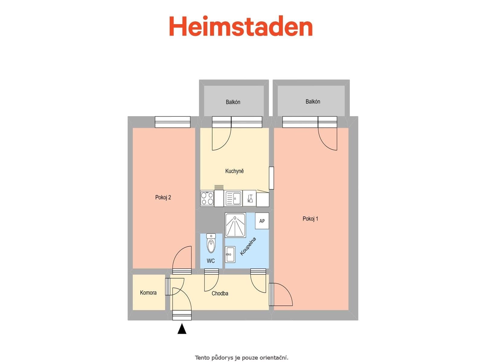 Pronájem bytu 2+1 58 m², Československé armády, Frýdek-Místek, Moravskoslezský kraj Pronájem bytu 2+1 58 m², Československé armády, Frýdek-Místek, Moravskoslezský kraj
