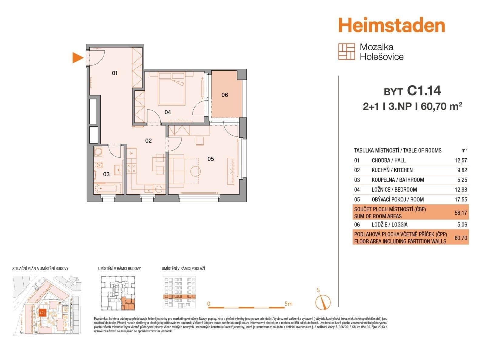 Pronájem bytu 2+1 60 m², U Pergamenky, Praha, Praha Pronájem bytu 2+1 60 m², U Pergamenky, Praha, Praha