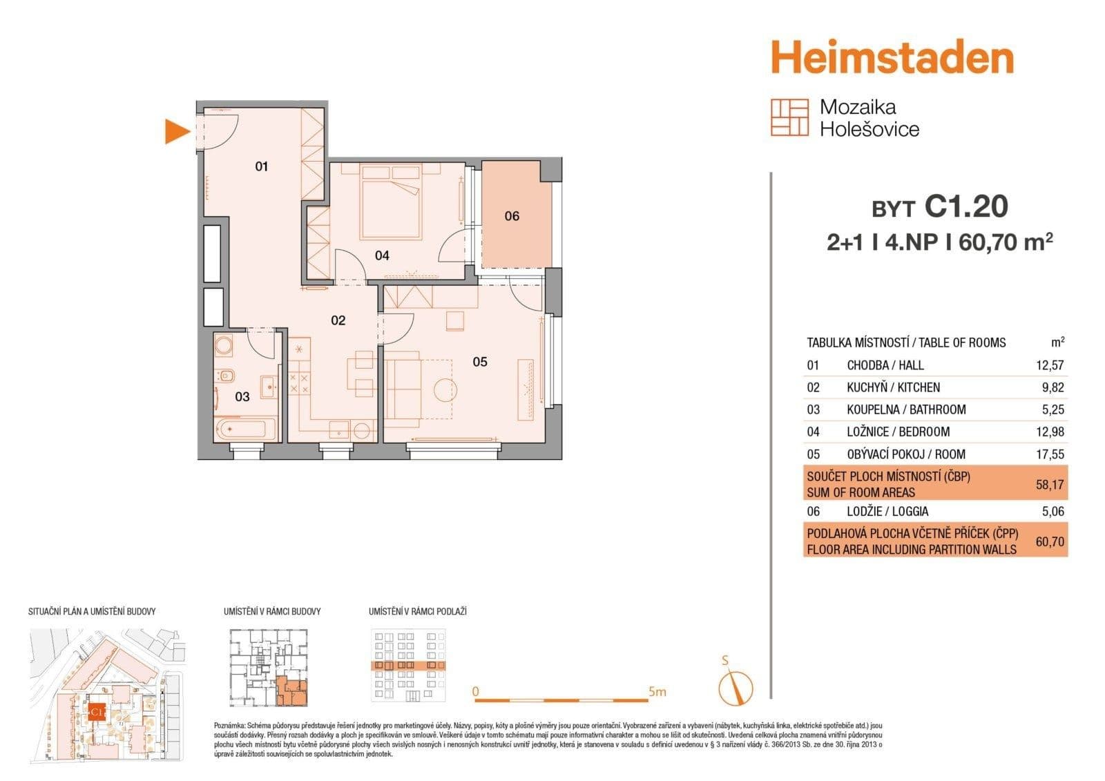 Pronájem bytu 2+1 60 m², U Pergamenky, Praha, Praha Pronájem bytu 2+1 60 m², U Pergamenky, Praha, Praha