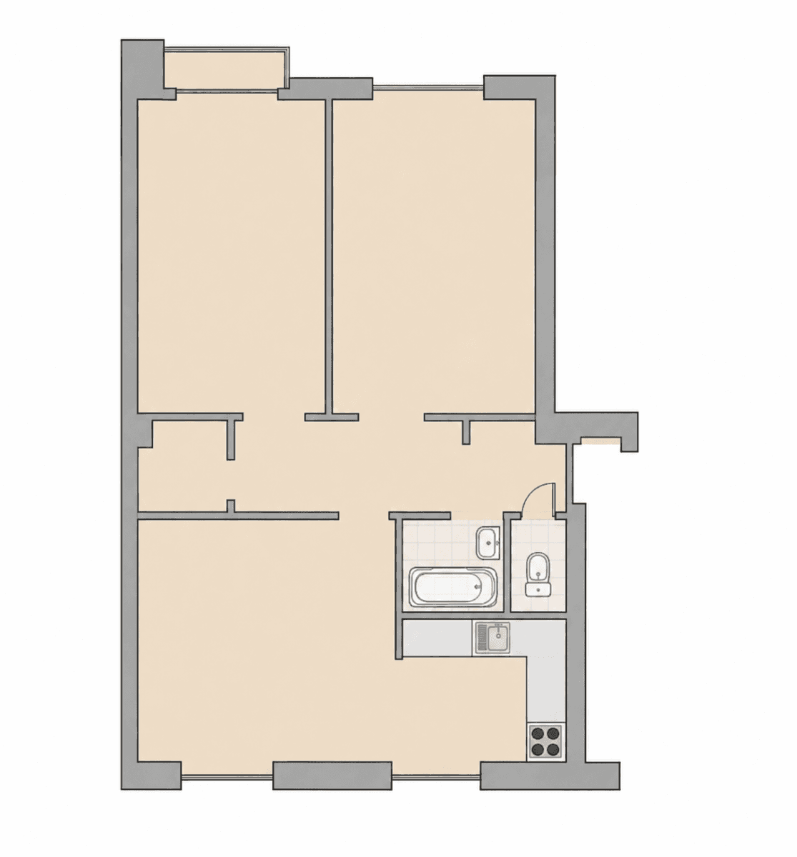 Pronájem bytu 3+kk 65 m², Myslivečkova, Praha, Praha Pronájem bytu 3+kk 65 m², Myslivečkova, Praha, Praha