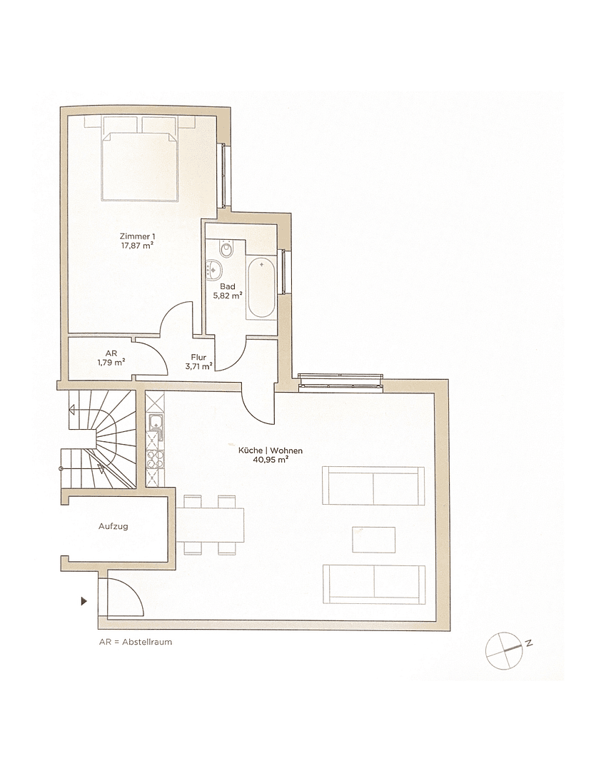 Pronájem bytu 2+kk 72 m², Grünauer Straße 60, Berlin, Berlín Pronájem bytu 2+kk 72 m², Grünauer Straße 60, Berlin, Berlín
