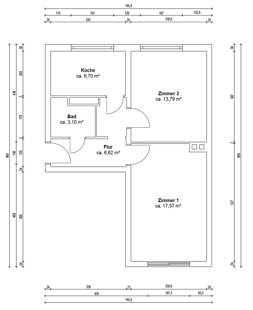 Prodej bytu 2+1 48 m², Storkower Straße 88, Berlin, Berlín Prodej bytu 2+1 48 m², Storkower Straße 88, Berlin, Berlín