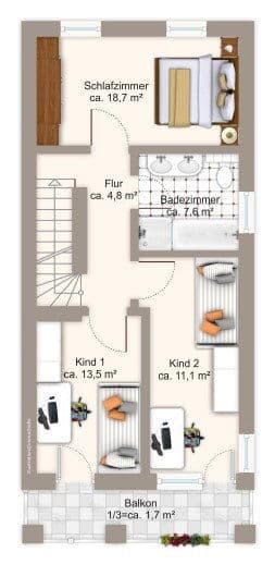 Pronájem domu 160 m², pozemek 400 m², Münchener Str.47, Sauerlach, Bavorsko Pronájem domu 160 m², pozemek 400 m², Münchener Str.47, Sauerlach, Bavorsko