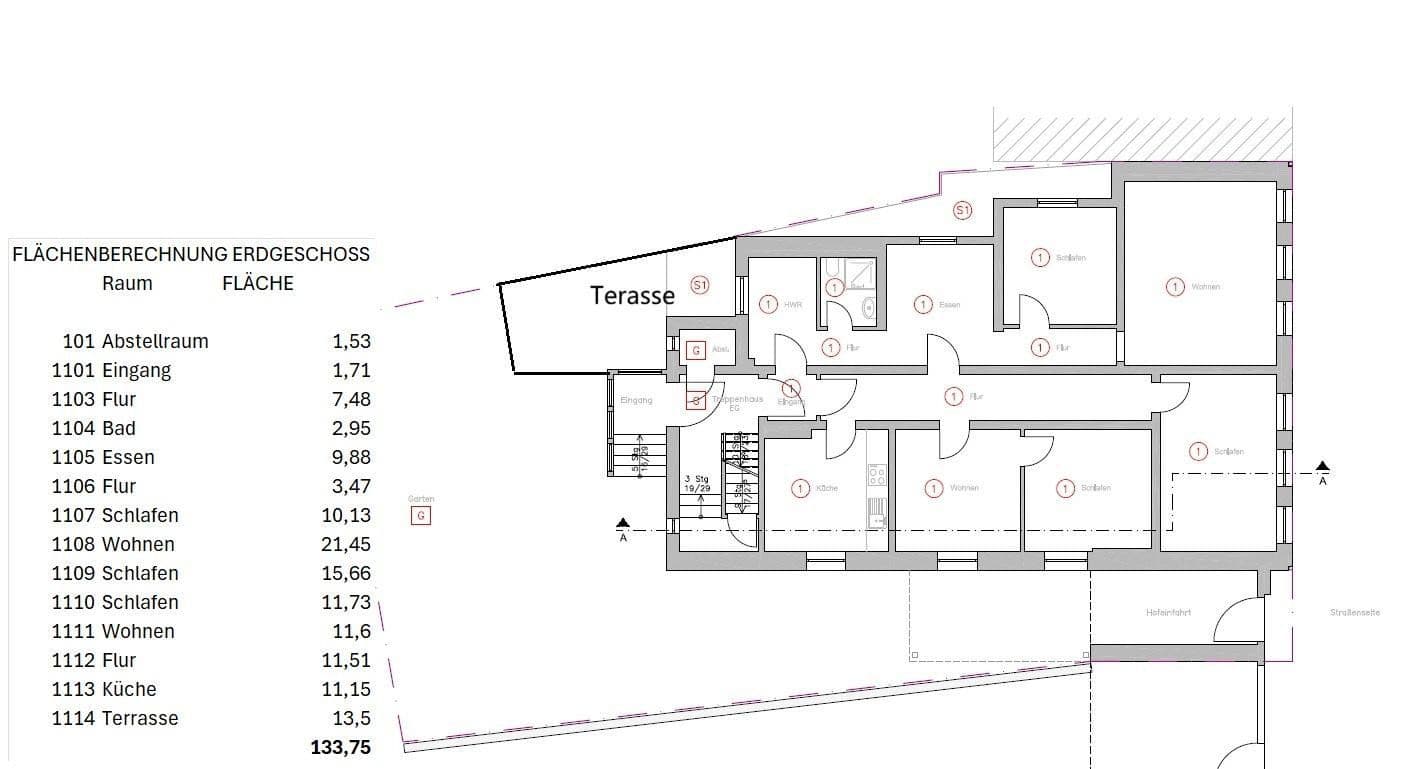 Prodej bytu 5+1 134 m², Brauhofstraße, 9, Hannover, Dolní Sasko Prodej bytu 5+1 134 m², Brauhofstraße, 9, Hannover, Dolní Sasko
