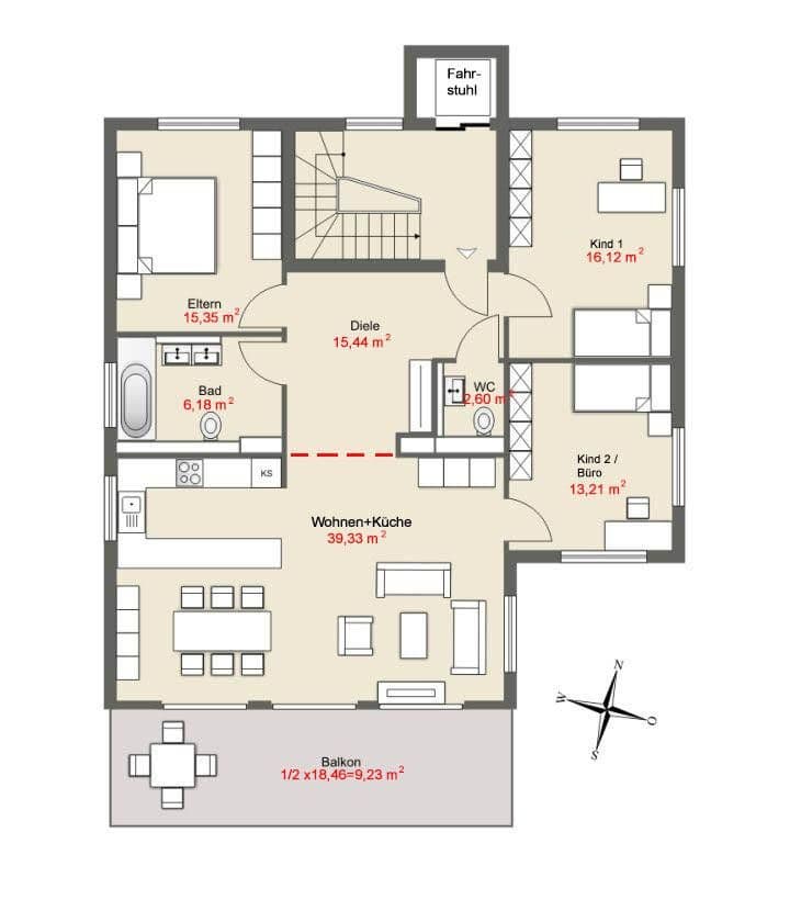 Prodej bytu 4+1 118 m², Kornwestheim, Bádensko-Württembersko Prodej bytu 4+1 118 m², Kornwestheim, Bádensko-Württembersko
