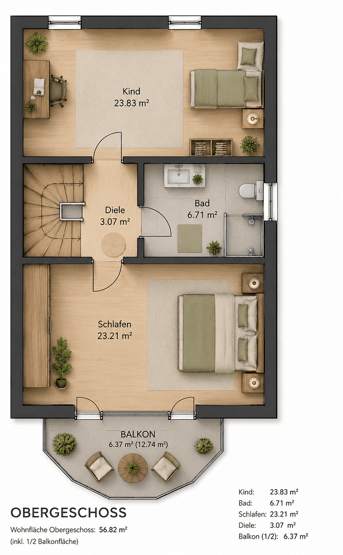 Prodej domu 182 m², pozemek 382 m², Augsburg, Bavorsko Prodej domu 182 m², pozemek 382 m², Augsburg, Bavorsko