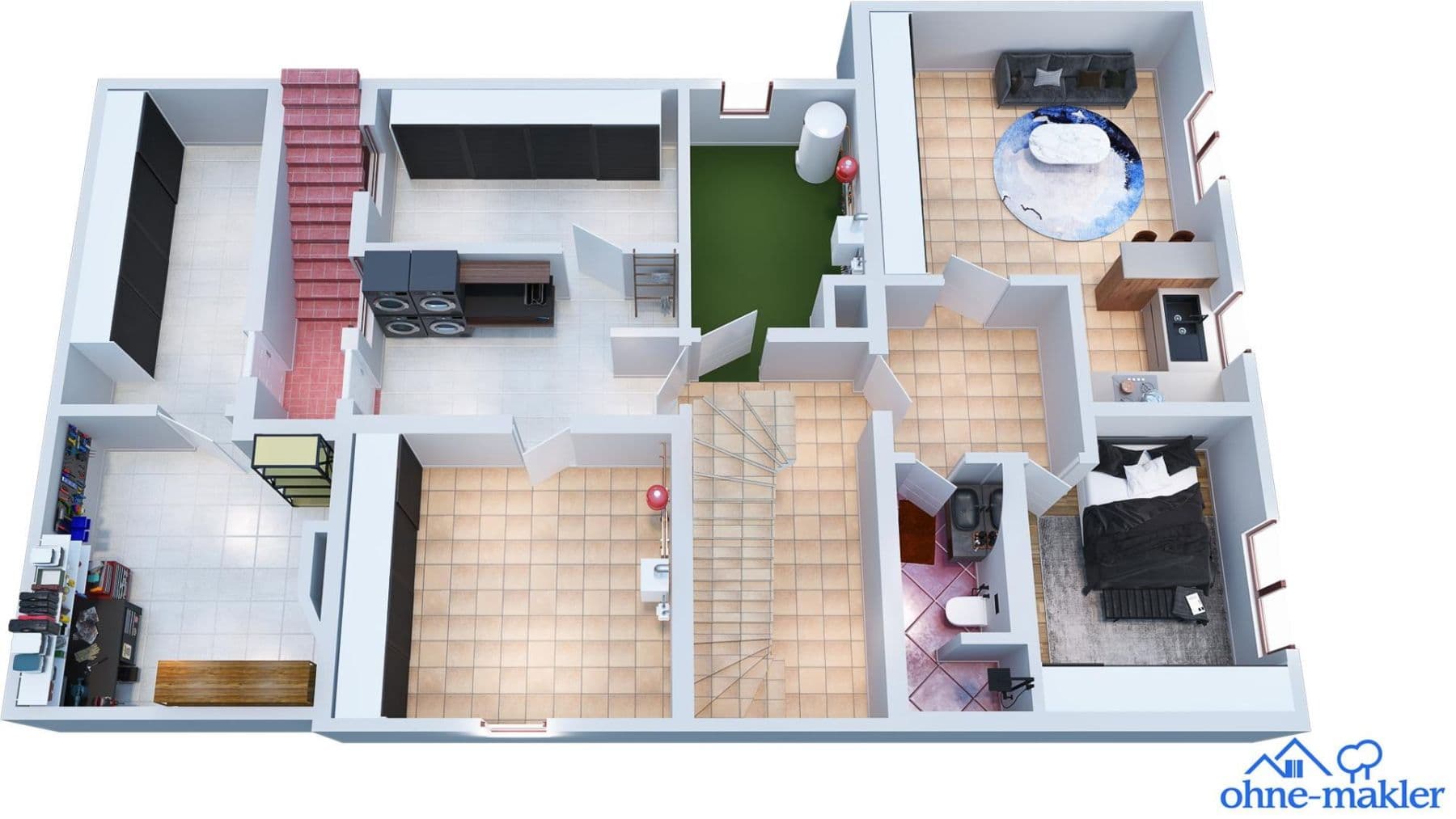 Prodej domu 226 m², pozemek 546 m², Fußgönheim, Porýní-Falc Prodej domu 226 m², pozemek 546 m², Fußgönheim, Porýní-Falc