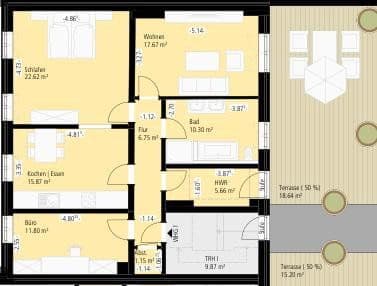 Pronájem bytu 3+1 110 m², Schloßstr. 1, Ahaus, Severní Porýní-Vestfálsko Pronájem bytu 3+1 110 m², Schloßstr. 1, Ahaus, Severní Porýní-Vestfálsko
