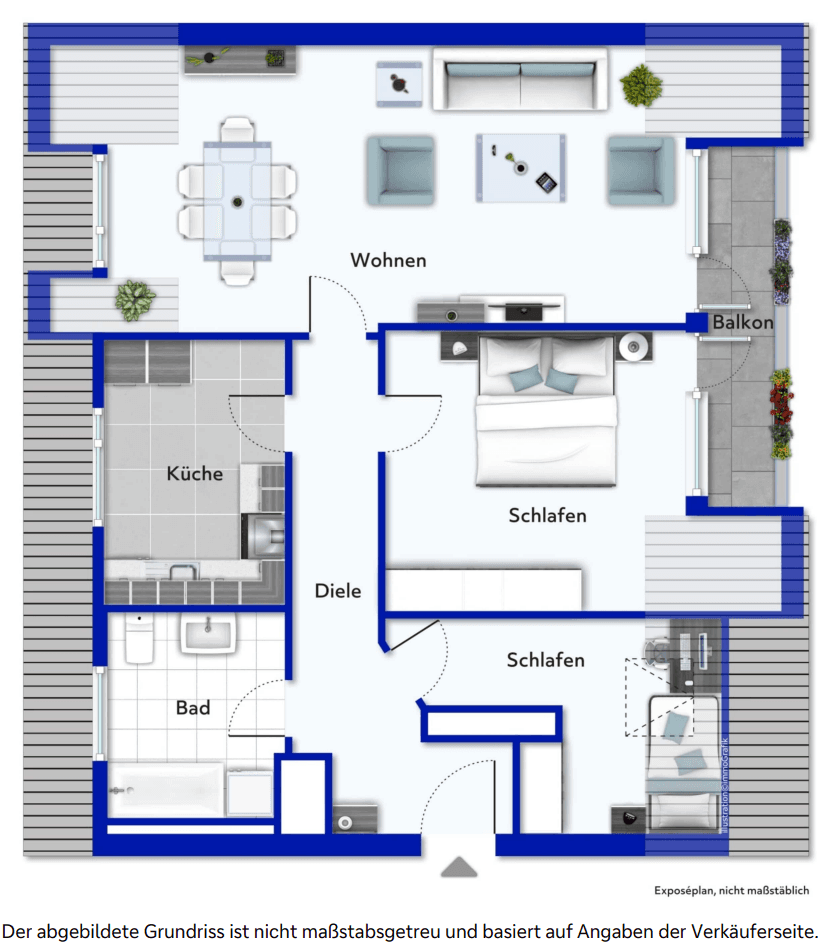 Pronájem bytu 3+1 75 m², Schützenstraße 75, Remscheid, Severní Porýní-Vestfálsko Pronájem bytu 3+1 75 m², Schützenstraße 75, Remscheid, Severní Porýní-Vestfálsko