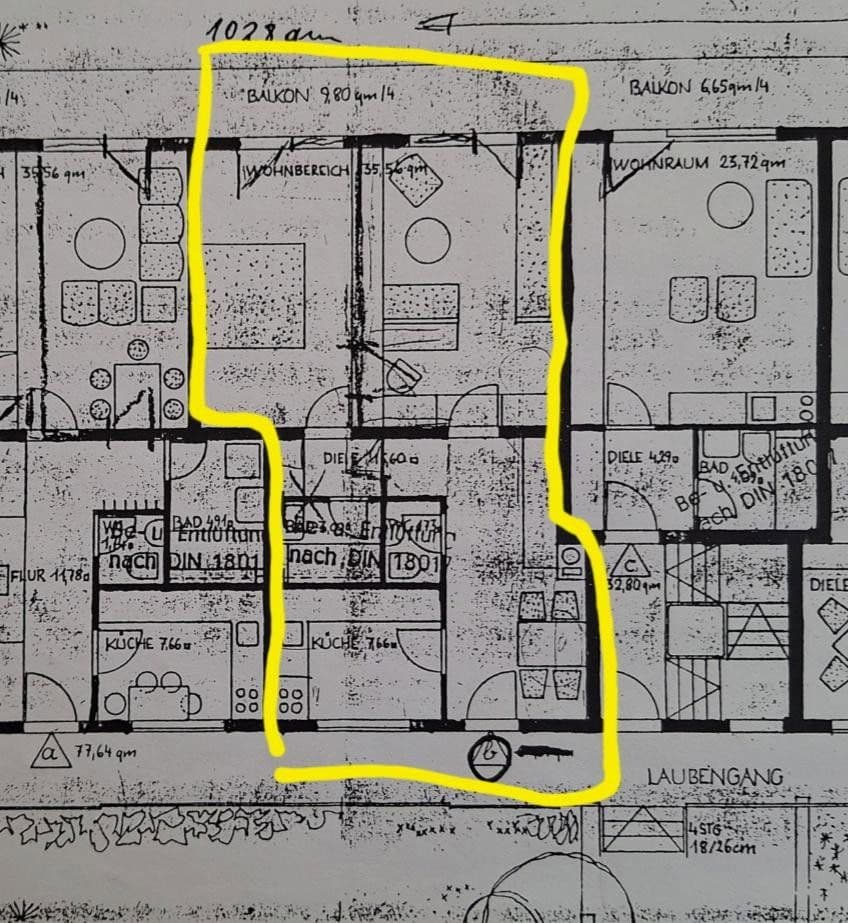 Pronájem bytu 2+1 64 m², Emmering, Bavorsko Pronájem bytu 2+1 64 m², Emmering, Bavorsko