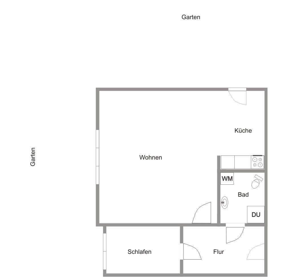 Pronájem bytu 1+kk 58 m², Am Strauchwerder 2a, Malchin, Mecklenburg-Vorpommern Pronájem bytu 1+kk 58 m², Am Strauchwerder 2a, Malchin, Mecklenburg-Vorpommern