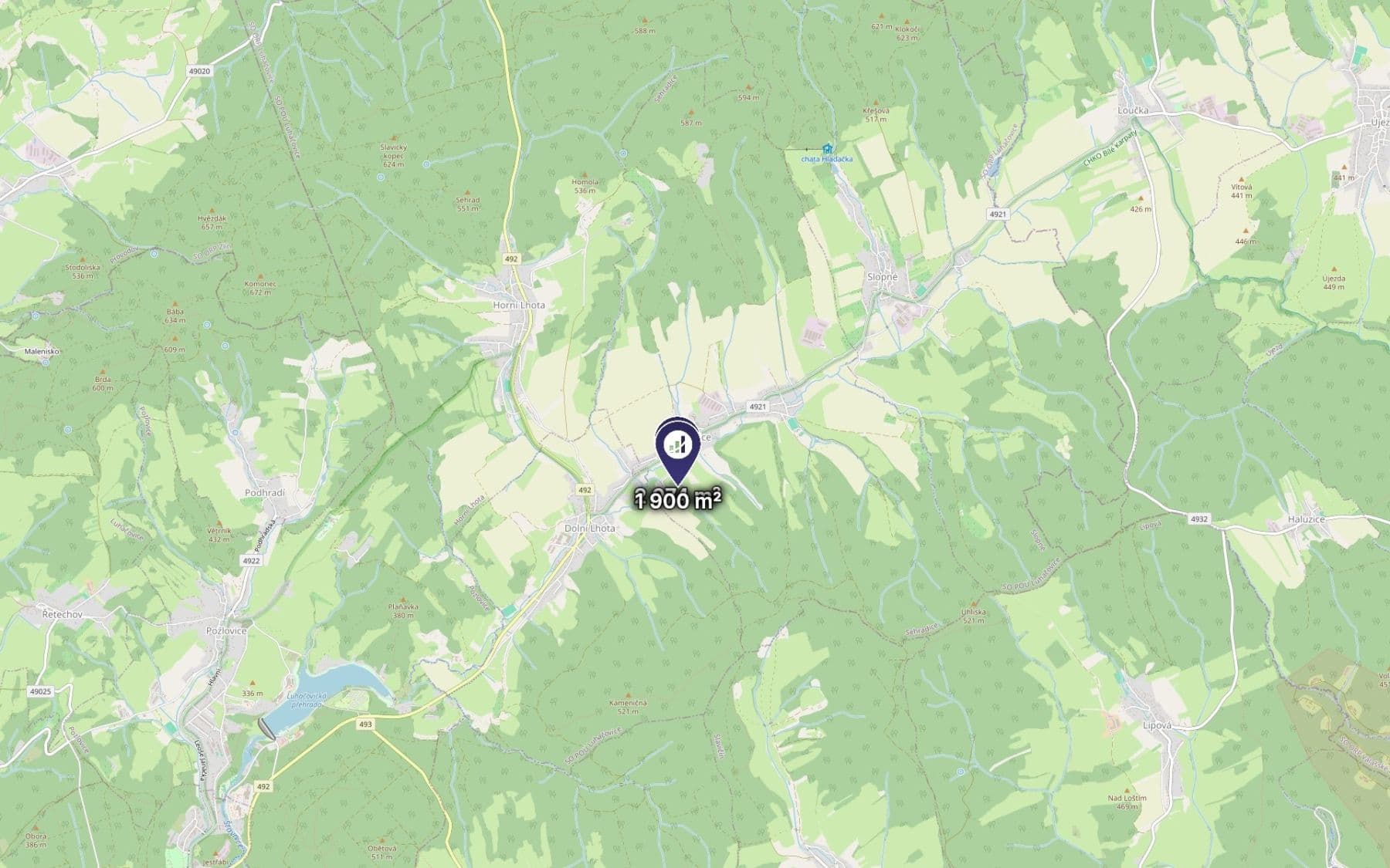 Prodej pozemku 3.974 m², Sehradice, Zlínský kraj Prodej pozemku 3.974 m², Sehradice, Zlínský kraj