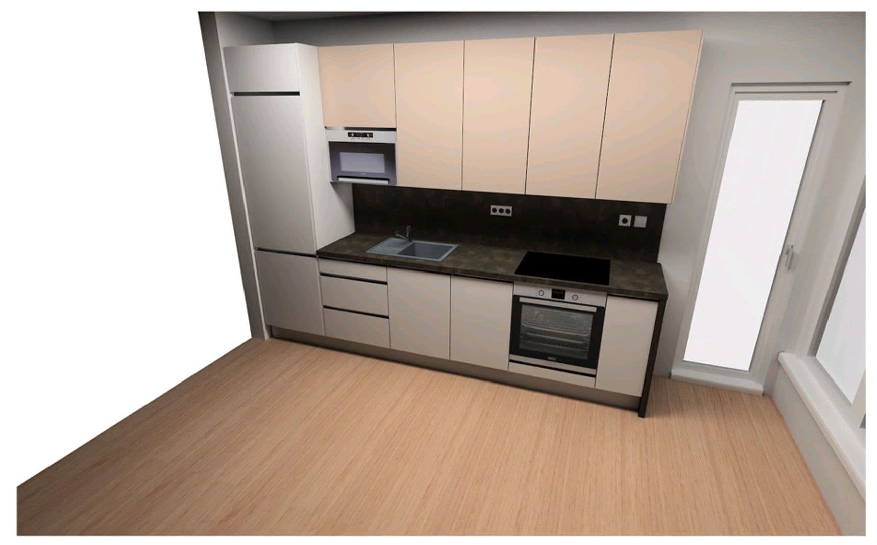 Pronájem bytu 2+kk 53 m², Mezilehlá, Praha, Praha Pronájem bytu 2+kk 53 m², Mezilehlá, Praha, Praha