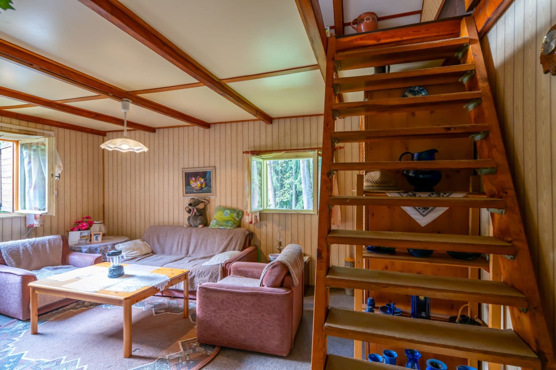 Prodej chaty, chalupy 50 m², pozemek 216 m², Březina, Ondřejov, Středočeský kraj Prodej chaty, chalupy 50 m², pozemek 216 m², Březina, Ondřejov, Středočeský kraj