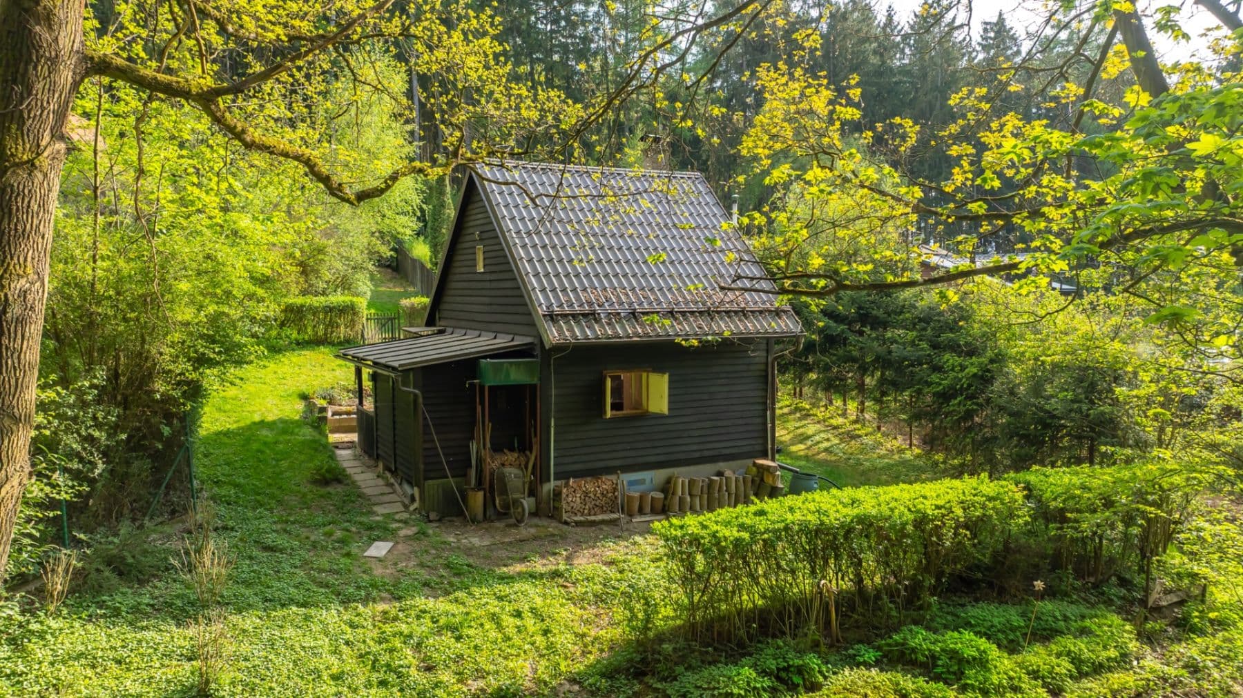 Prodej chaty, chalupy 50 m², pozemek 216 m², Březina, Ondřejov, Středočeský kraj Prodej chaty, chalupy 50 m², pozemek 216 m², Březina, Ondřejov, Středočeský kraj