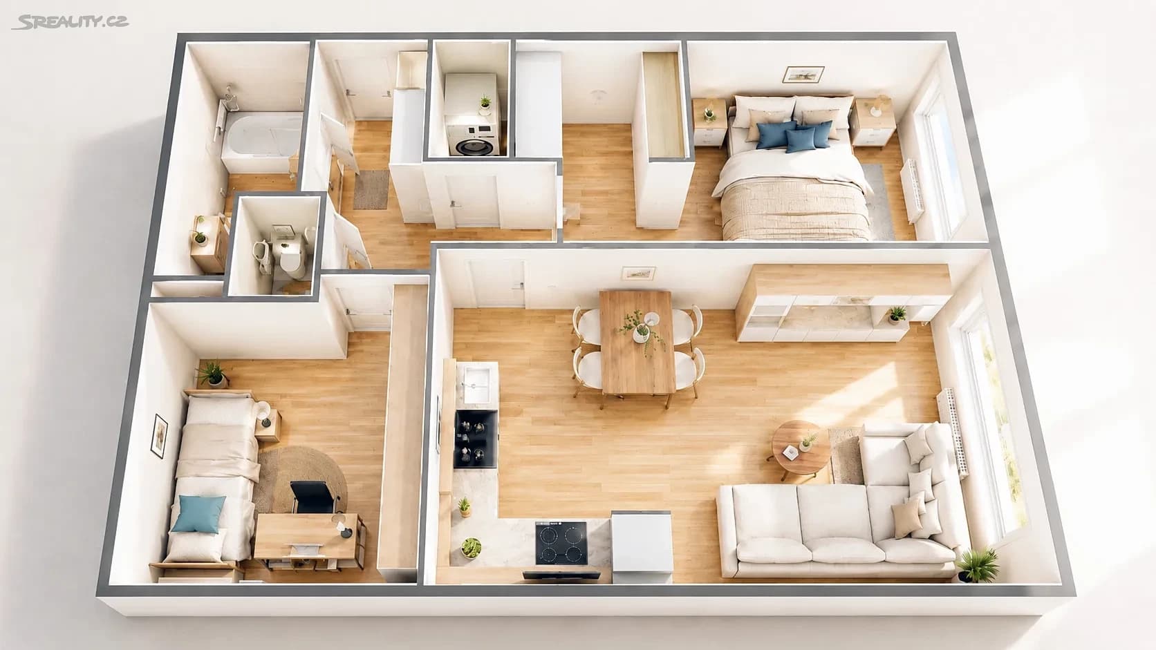 Prodej bytu 3+kk 53 m², Makovského, Praha, Praha Prodej bytu 3+kk 53 m², Makovského, Praha, Praha