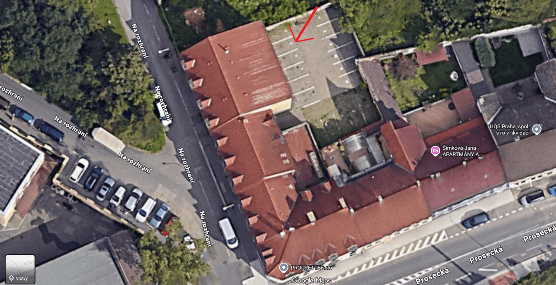 Pronájem garáže 12 m², Na Rozhraní, Praha, Praha Pronájem garáže 12 m², Na Rozhraní, Praha, Praha