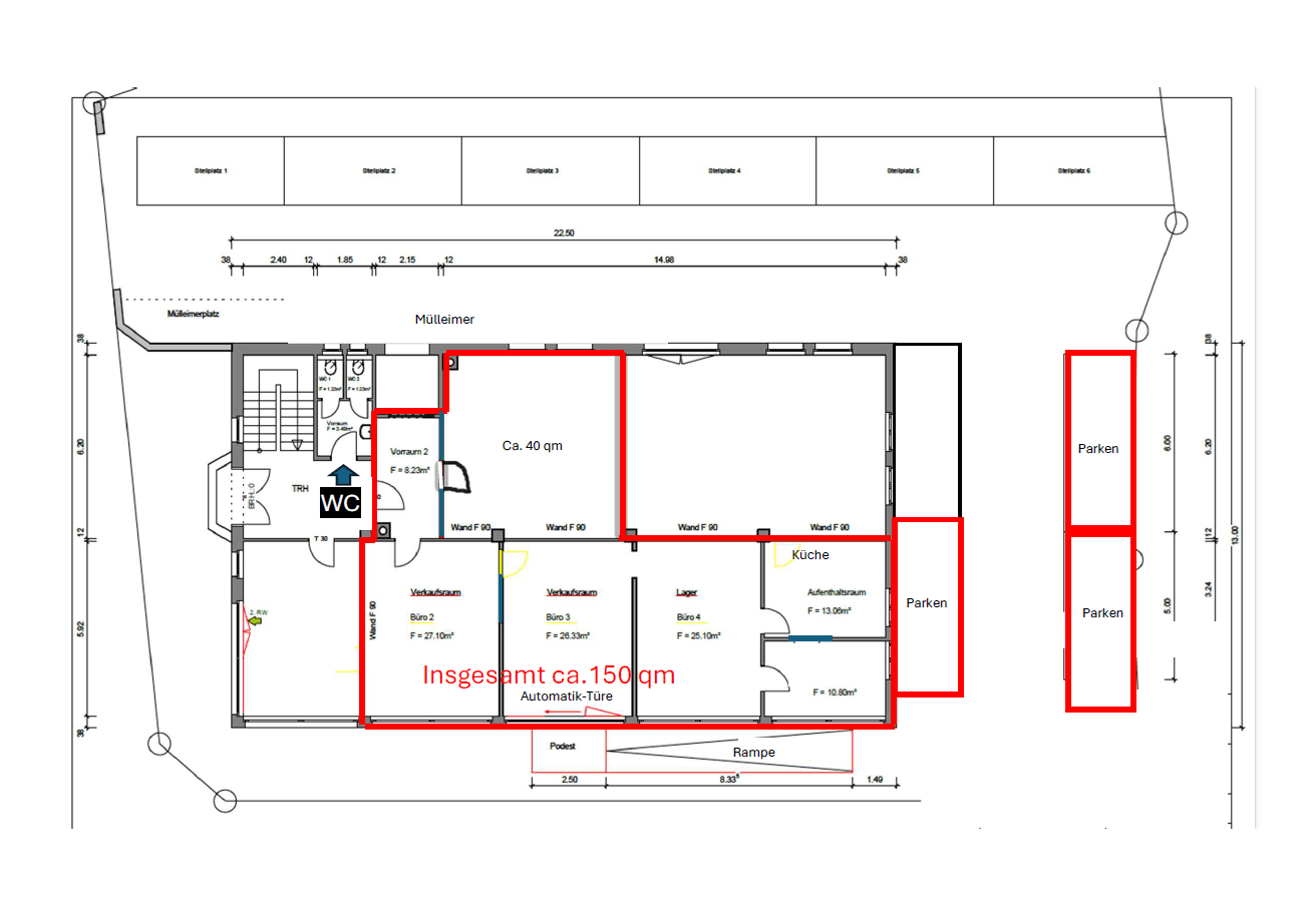Pronájem kanceláře 150 m², Esslingerstr. 51, Altbach, Bádensko-Württembersko Pronájem kanceláře 150 m², Esslingerstr. 51, Altbach, Bádensko-Württembersko