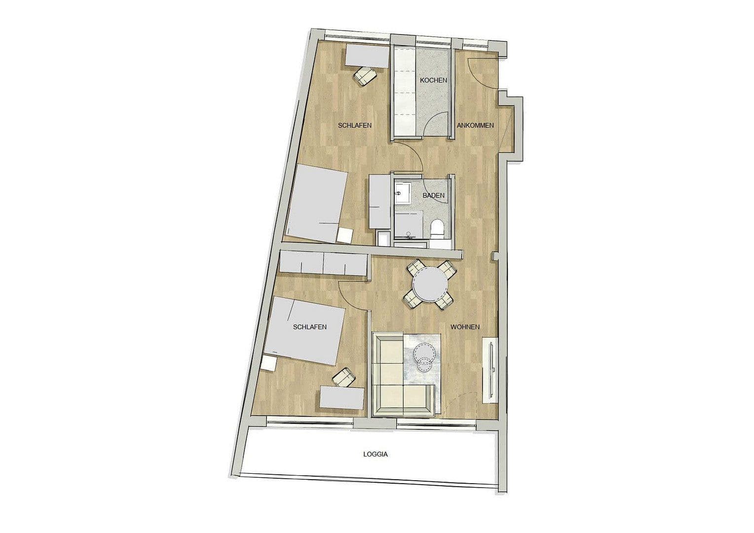 Prodej bytu 3+1 63 m², München, Bavorsko Prodej bytu 3+1 63 m², München, Bavorsko