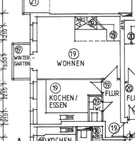 Pronájem bytu 2+1 74 m², Fennstr. 26, Berlin, Berlín Pronájem bytu 2+1 74 m², Fennstr. 26, Berlin, Berlín