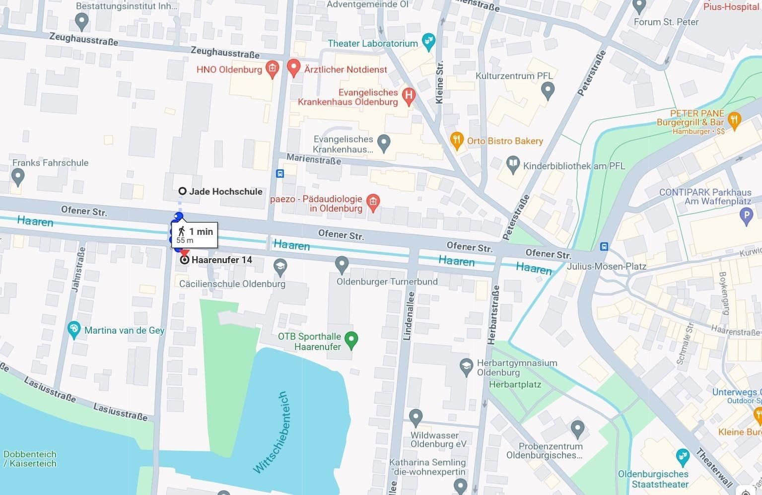 Pronájem bytu 2+kk 70 m², Oldenburg, Dolní Sasko Pronájem bytu 2+kk 70 m², Oldenburg, Dolní Sasko