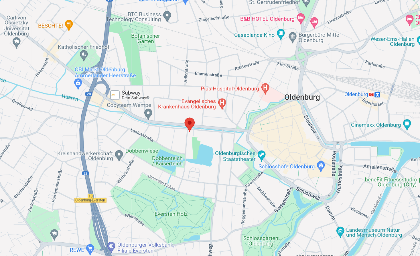 Pronájem bytu 2+kk 70 m², Oldenburg, Dolní Sasko Pronájem bytu 2+kk 70 m², Oldenburg, Dolní Sasko