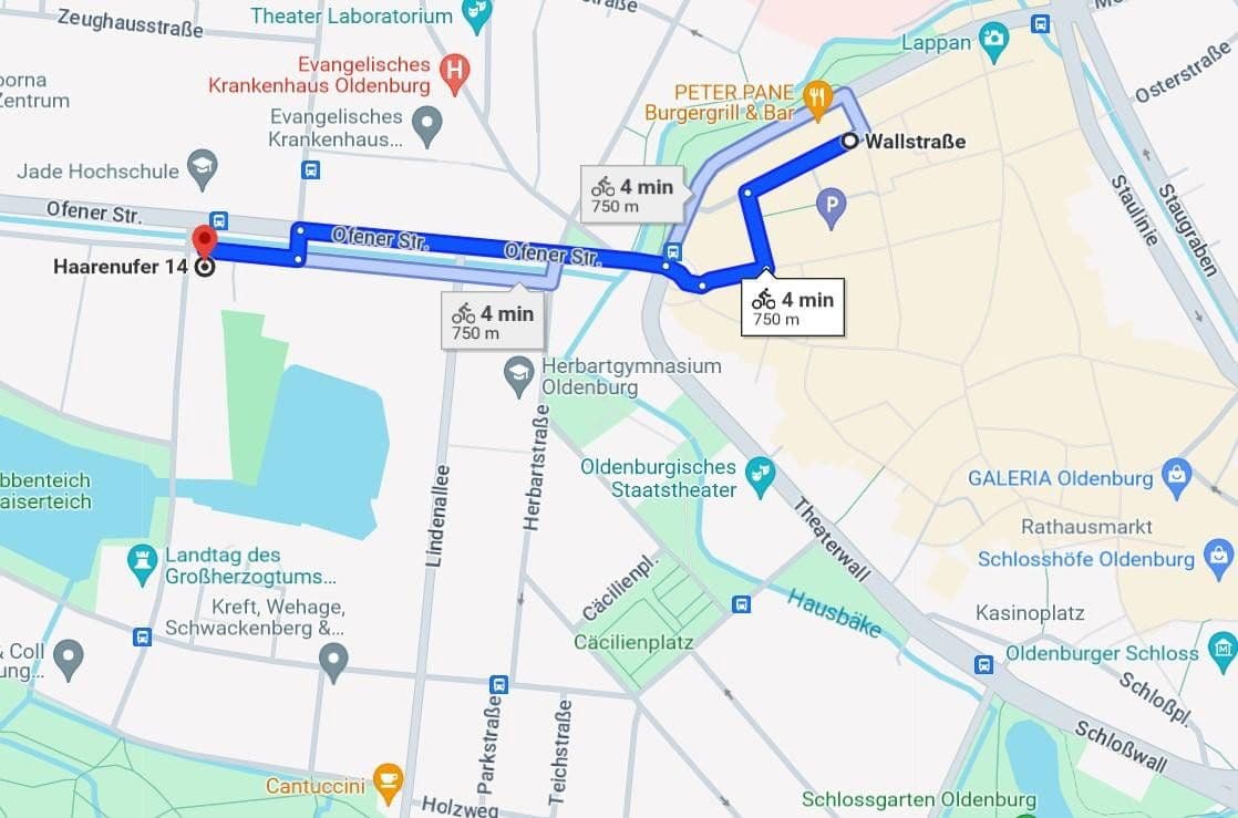 Pronájem bytu 2+kk 70 m², Oldenburg, Dolní Sasko Pronájem bytu 2+kk 70 m², Oldenburg, Dolní Sasko