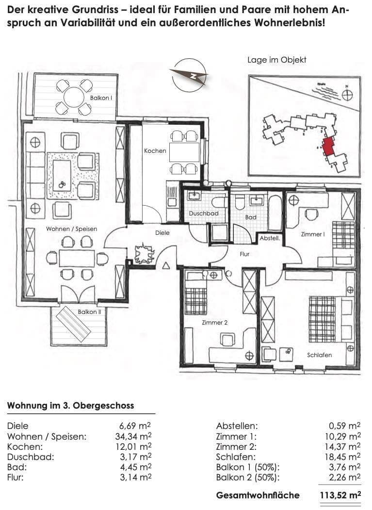 Prodej bytu 4+1 113 m², Dechant-Hess-Str.3, Neuss, Severní Porýní-Vestfálsko Prodej bytu 4+1 113 m², Dechant-Hess-Str.3, Neuss, Severní Porýní-Vestfálsko