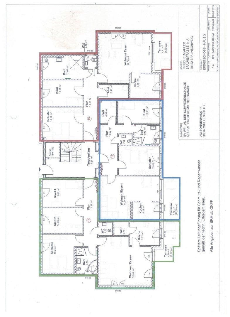 Pronájem bytu 3+1 112 m², Wolfenbüttel, Dolní Sasko Pronájem bytu 3+1 112 m², Wolfenbüttel, Dolní Sasko