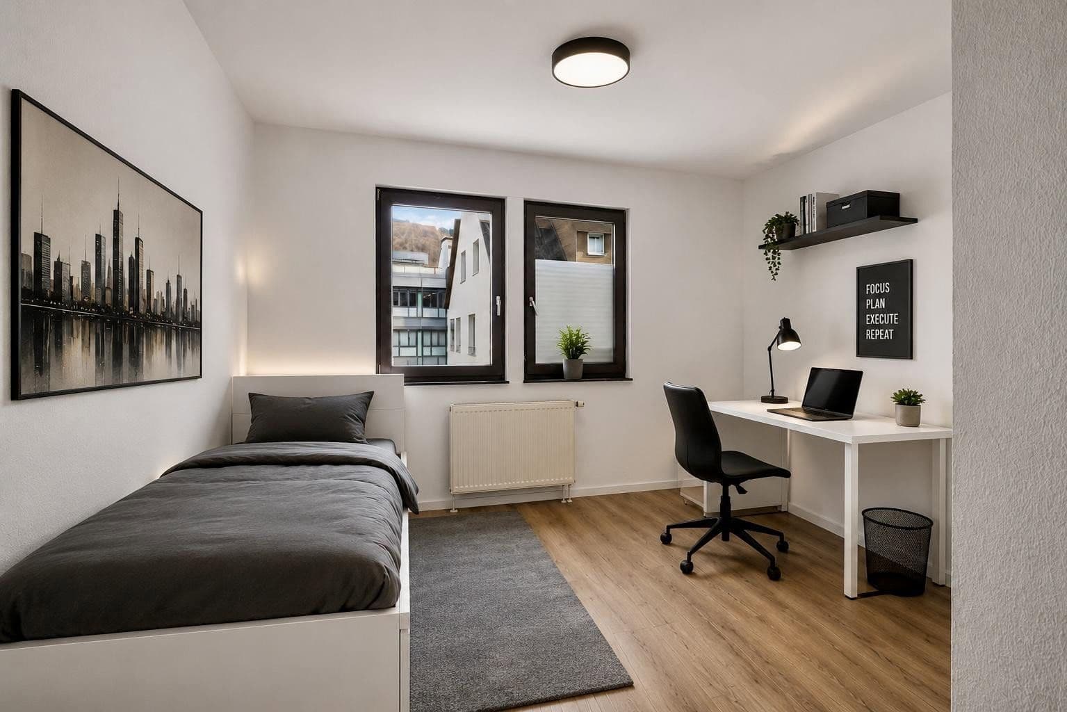 Pronájem bytu 1+1 25 m², Oberkochen, Bádensko-Württembersko Pronájem bytu 1+1 25 m², Oberkochen, Bádensko-Württembersko