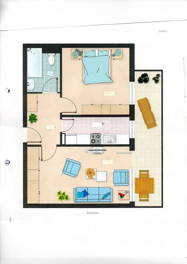Pronájem bytu 2+1 47 m², Freising, Bavorsko Pronájem bytu 2+1 47 m², Freising, Bavorsko