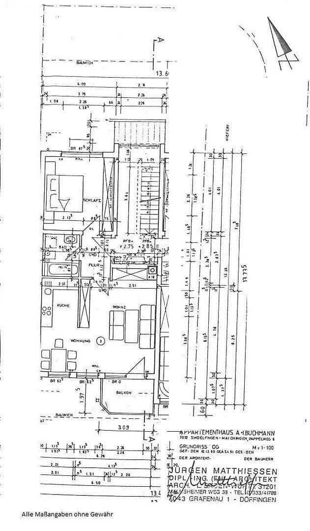 Pronájem bytu 2+1 56 m², Pappelweg 47, Sindelfingen, Bádensko-Württembersko Pronájem bytu 2+1 56 m², Pappelweg 47, Sindelfingen, Bádensko-Württembersko