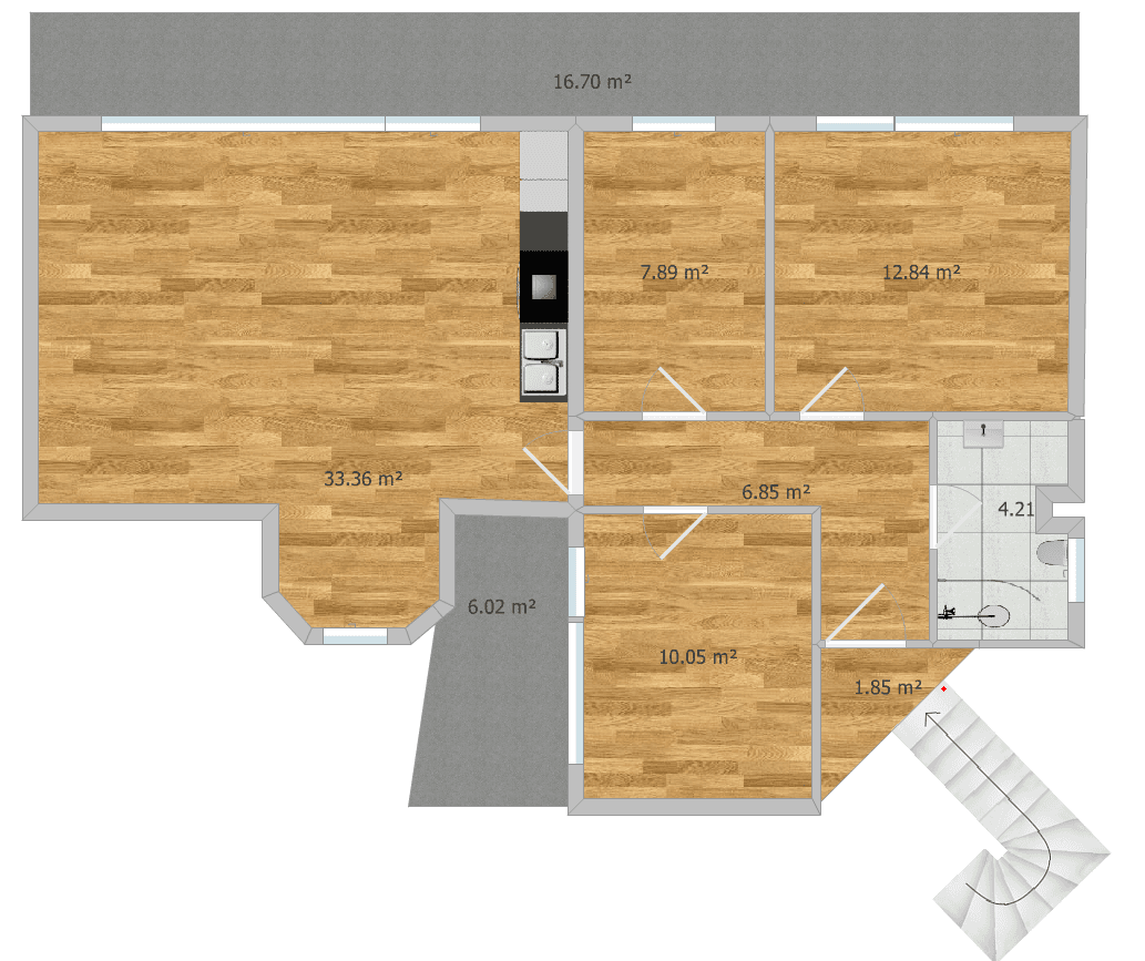Pronájem domu 128 m², pozemek 300 m², Bächelsgasse 5a, Bad Camberg, Hessen Pronájem domu 128 m², pozemek 300 m², Bächelsgasse 5a, Bad Camberg, Hessen