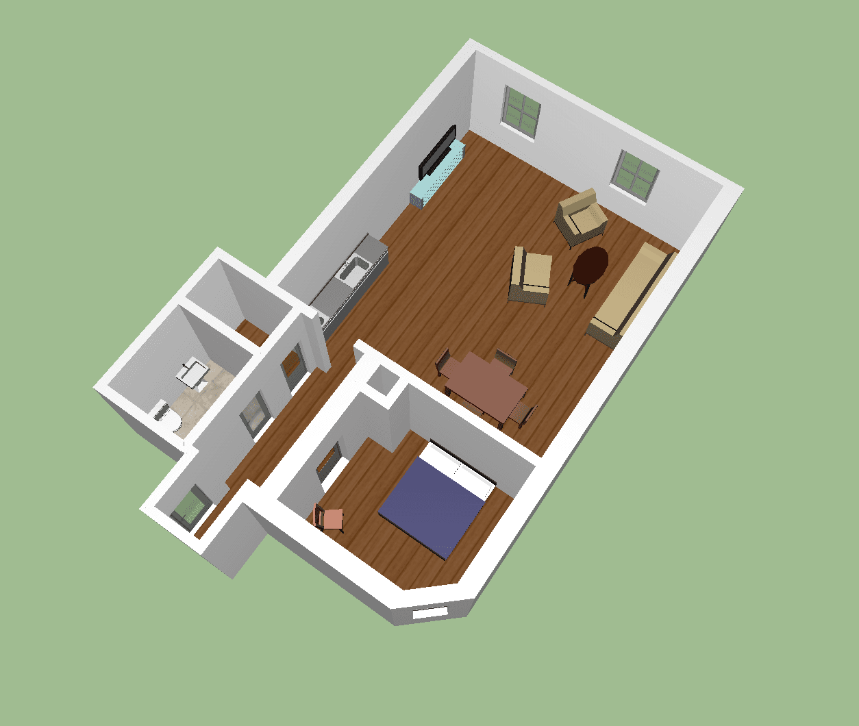 Pronájem bytu 2+1 71 m², Stadtplatz 14, Bogen, Bavorsko Pronájem bytu 2+1 71 m², Stadtplatz 14, Bogen, Bavorsko