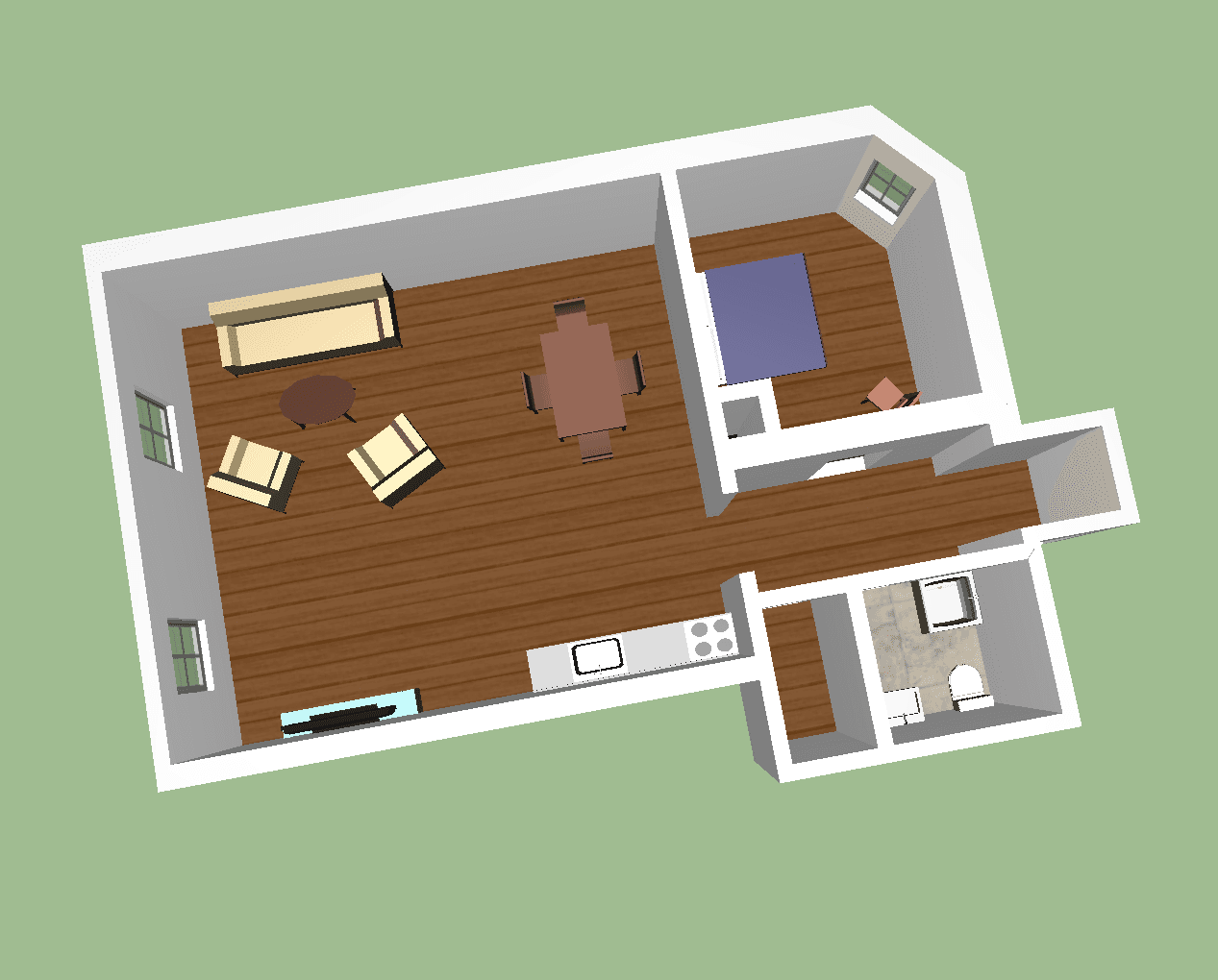 Pronájem bytu 2+1 71 m², Stadtplatz 14, Bogen, Bavorsko Pronájem bytu 2+1 71 m², Stadtplatz 14, Bogen, Bavorsko