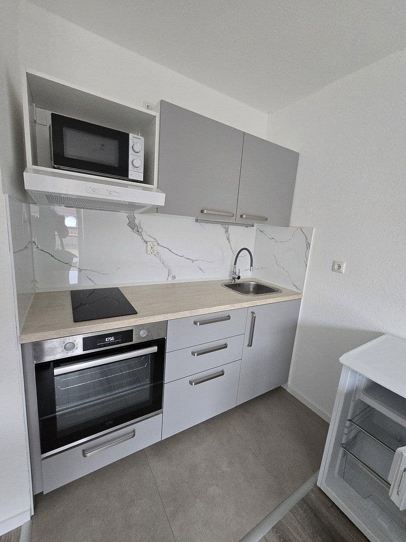Pronájem bytu 1+1 29 m², Bergstraße 6, 5, 1 und 7, Mittenwalde, Braniborsko Pronájem bytu 1+1 29 m², Bergstraße 6, 5, 1 und 7, Mittenwalde, Braniborsko