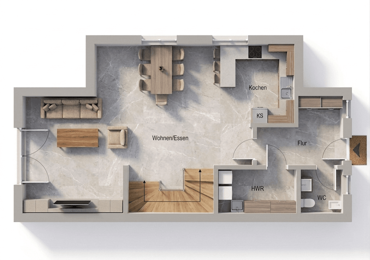Pronájem domu 135 m², pozemek 275 m², Zum Wiesengraben 27, Jesewitz, Sasko Pronájem domu 135 m², pozemek 275 m², Zum Wiesengraben 27, Jesewitz, Sasko