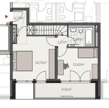Pronájem bytu 3+1 100 m², Sonninstr. 14, Hamburg, Hamburg Pronájem bytu 3+1 100 m², Sonninstr. 14, Hamburg, Hamburg