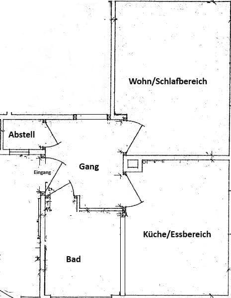 Pronájem bytu 1+1 29 m², Hardenbergstraße, Ansbach, Bavorsko Pronájem bytu 1+1 29 m², Hardenbergstraße, Ansbach, Bavorsko