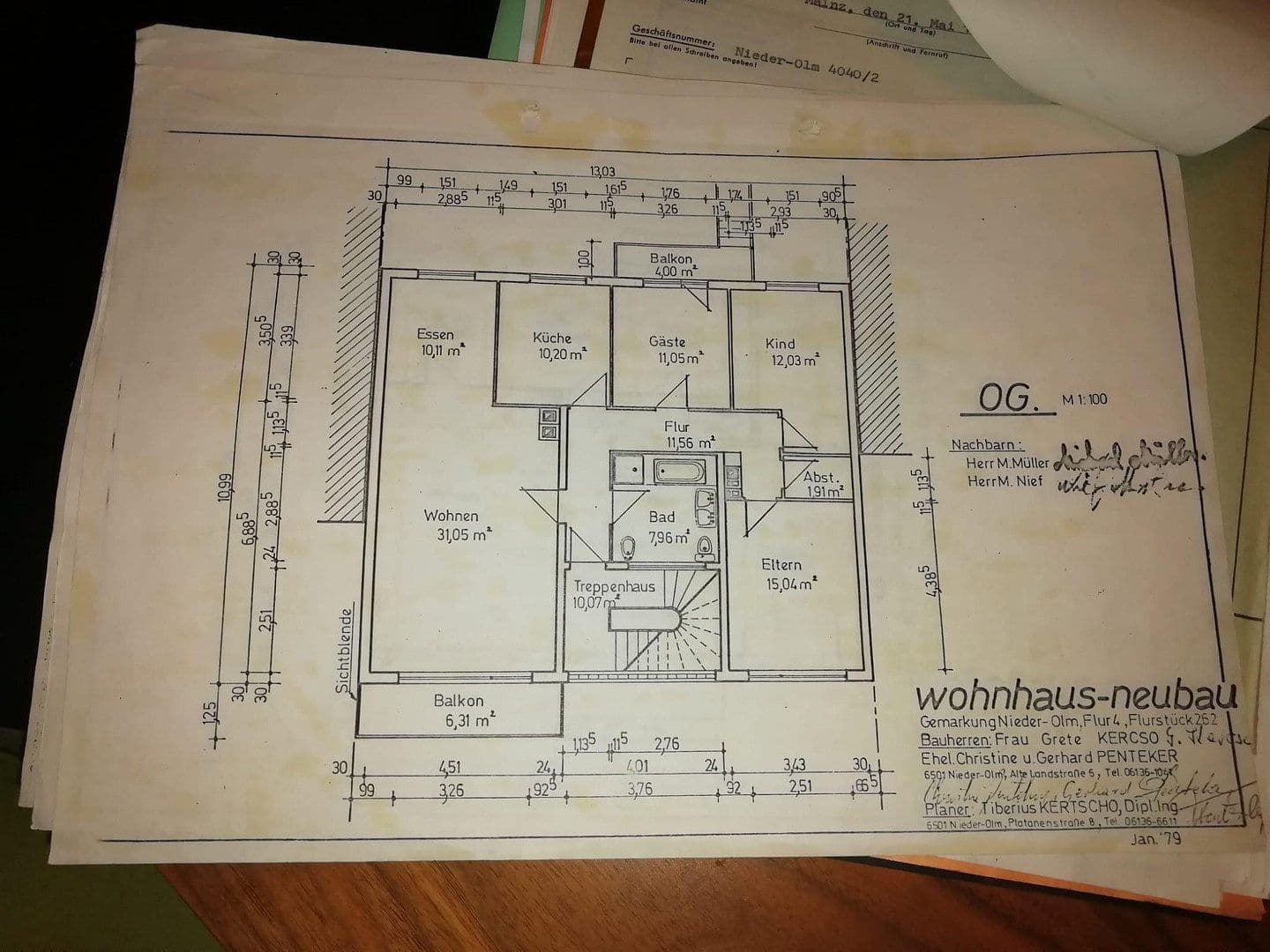 Prodej domu 260 m², pozemek 426 m², Nieder-Olm, Porýní-Falc Prodej domu 260 m², pozemek 426 m², Nieder-Olm, Porýní-Falc