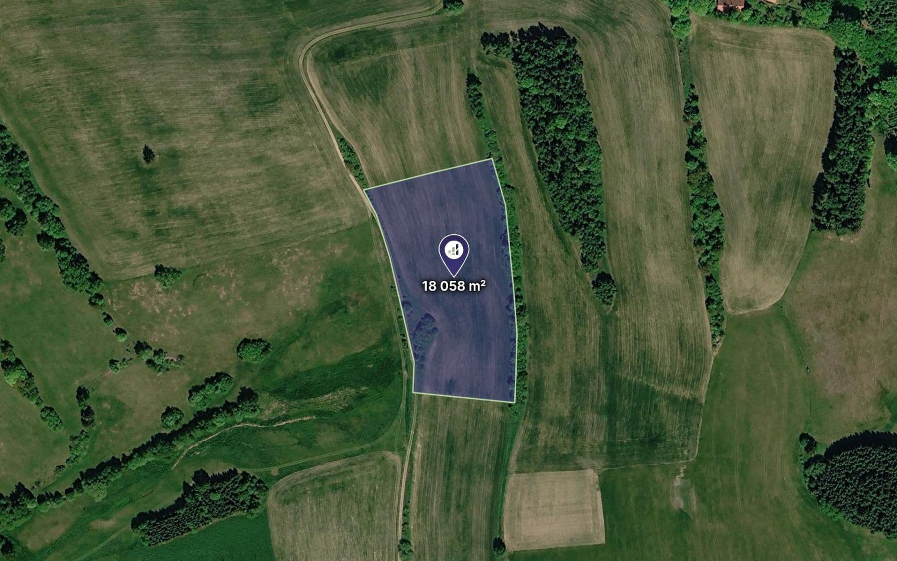 Prodej pozemku 1.204 m², Věcov, Kraj Vysočina Prodej pozemku 1.204 m², Věcov, Kraj Vysočina