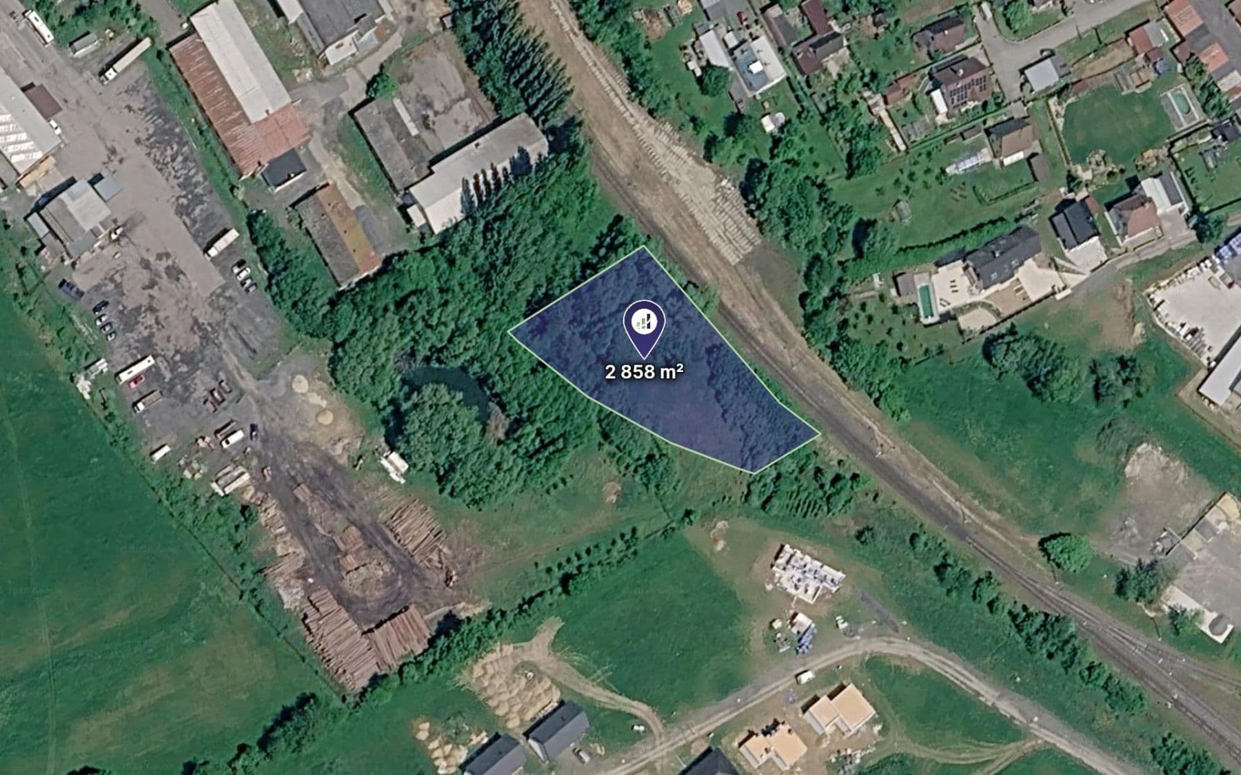 Prodej pozemku 2.858 m², Vítkov, Moravskoslezský kraj Prodej pozemku 2.858 m², Vítkov, Moravskoslezský kraj
