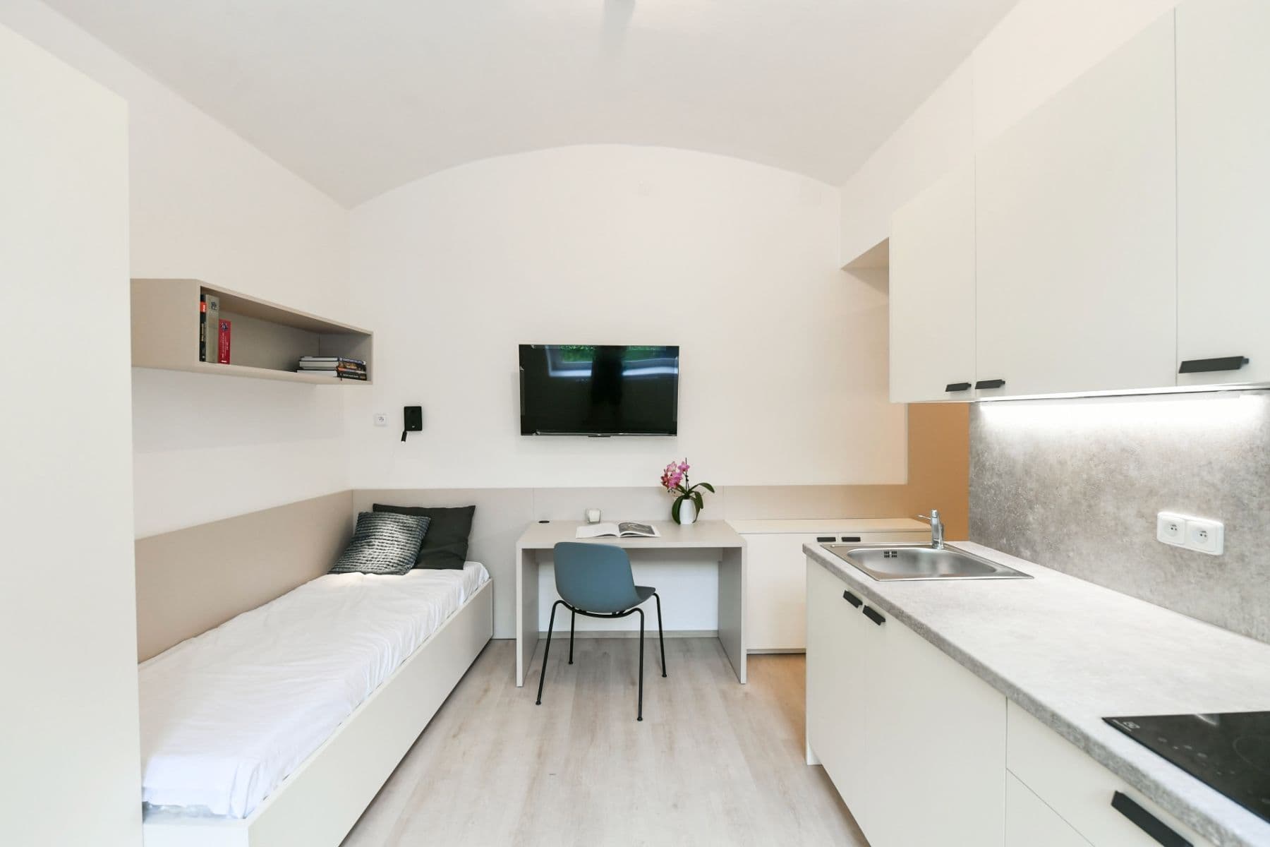 Pronájem bytu 1+kk 21 m², Na Ostrůvku, Praha, Praha Pronájem bytu 1+kk 21 m², Na Ostrůvku, Praha, Praha