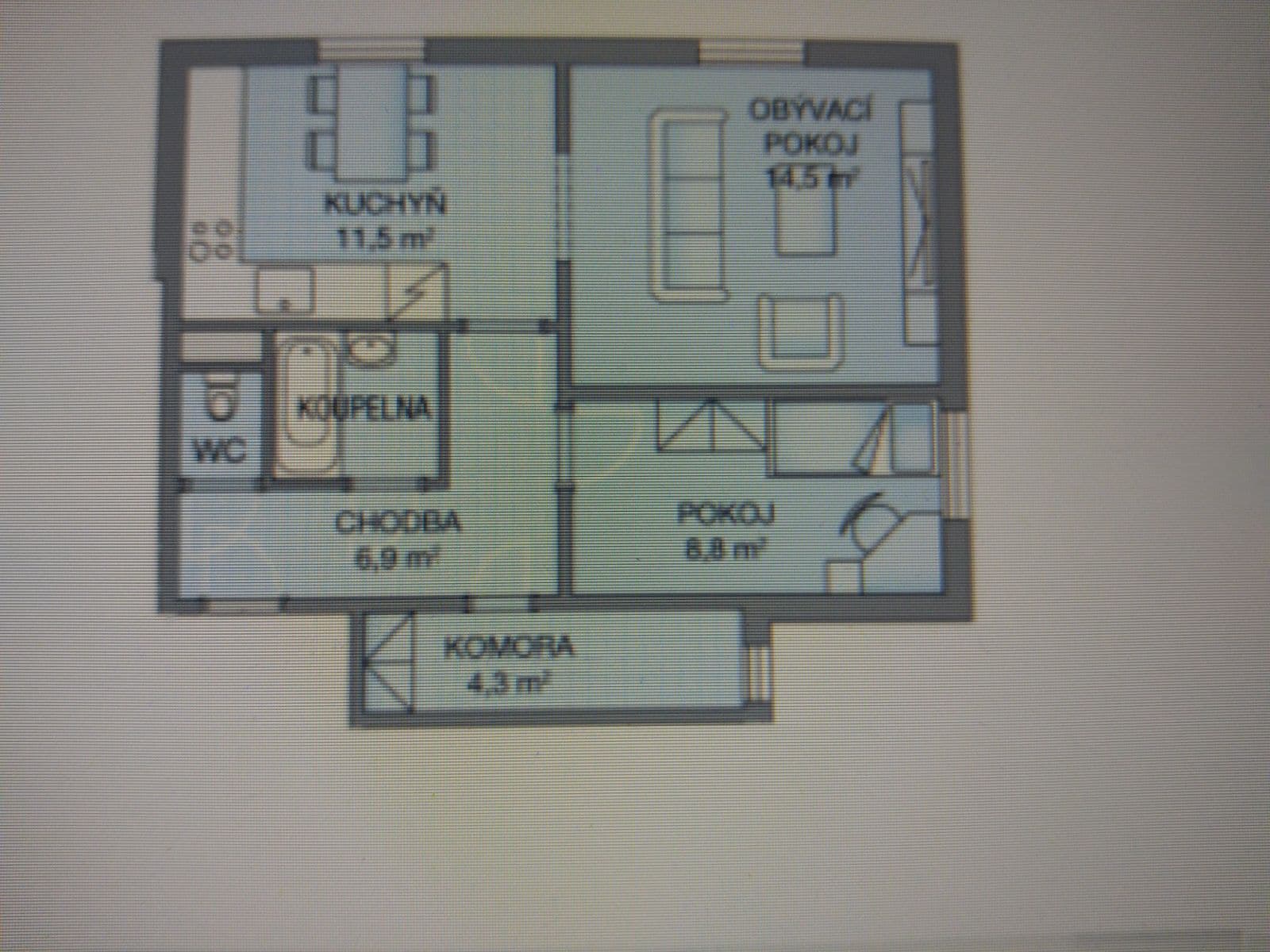 Prodej bytu 2+1 52 m², U Tvrze, Hostouň, Středočeský kraj Prodej bytu 2+1 52 m², U Tvrze, Hostouň, Středočeský kraj