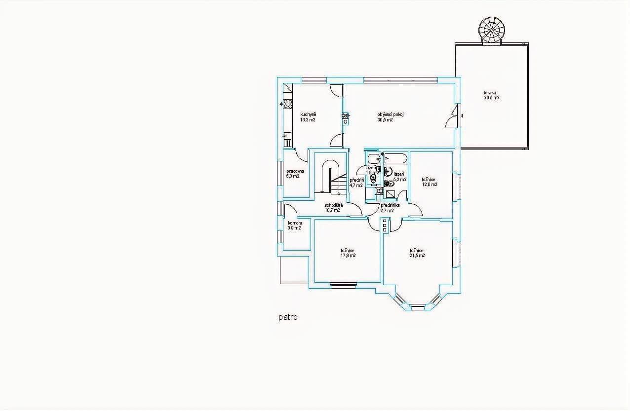 Pronájem bytu 4+1 155 m², Medkova, Praha, Praha Pronájem bytu 4+1 155 m², Medkova, Praha, Praha