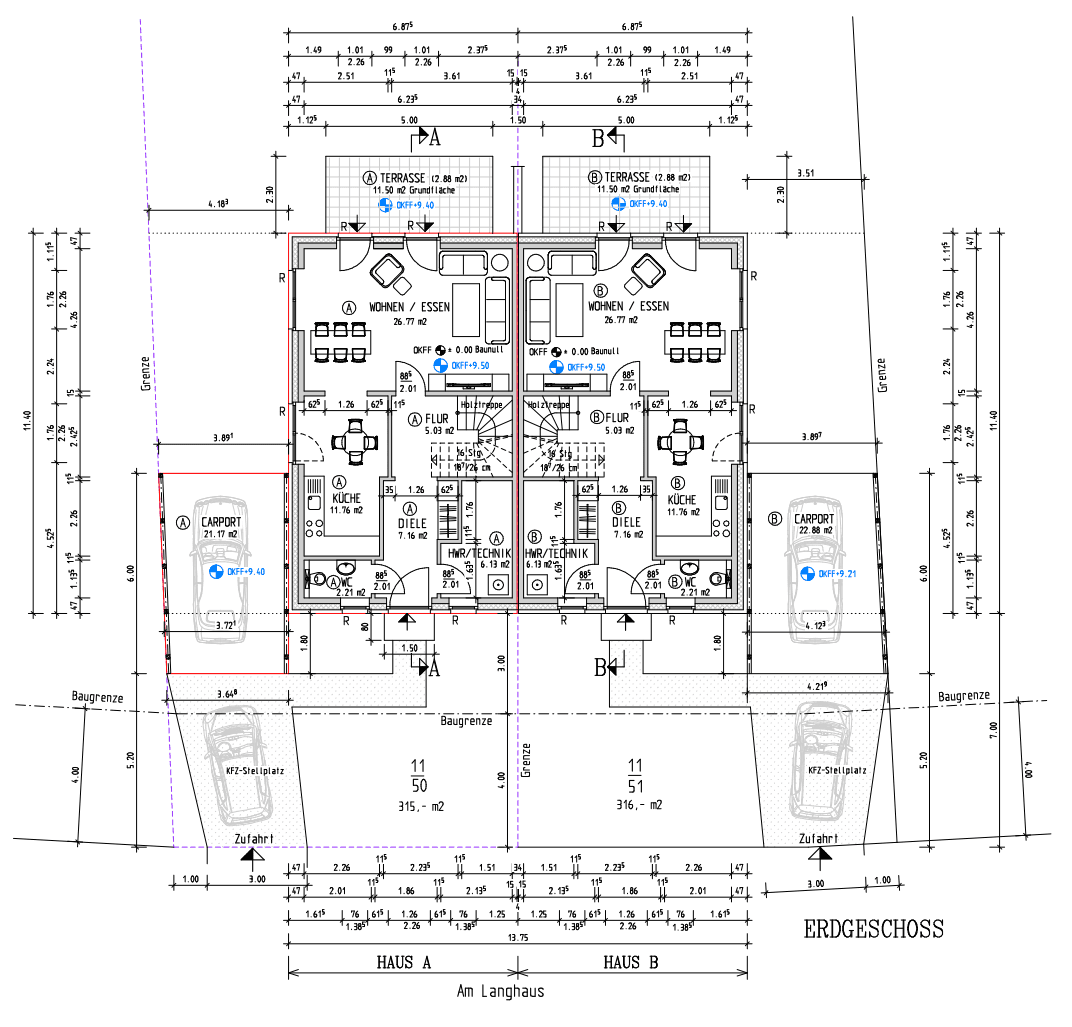 Prodej domu 119 m², pozemek 315 m², Am Langhaus 10 a, Stade, Dolní Sasko Prodej domu 119 m², pozemek 315 m², Am Langhaus 10 a, Stade, Dolní Sasko
