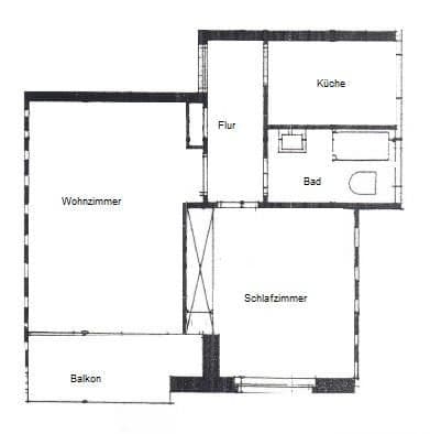 Pronájem bytu 2+1 40 m², Hamburg, Hamburg Pronájem bytu 2+1 40 m², Hamburg, Hamburg
